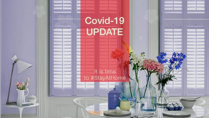 covid-19 information from Cheap Shutters